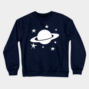 Minimal Space Scene Crewneck Sweatshirt